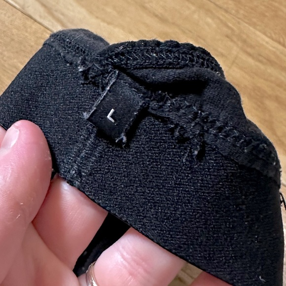 Women's Cotton Modal Classic Bralette in black - Picture 4 of 4